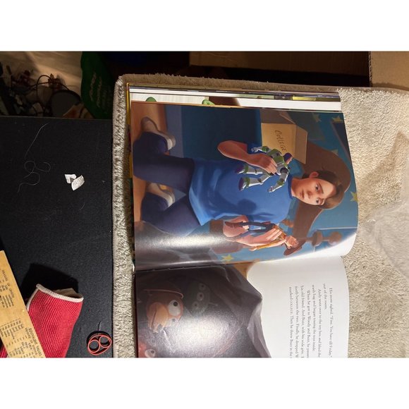 Disney Pixar Toy Story Read-Along Storybook & CD Rootin-Tootin Tales 3 Stories - Picture 8 of 9